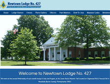 Tablet Screenshot of newtown427.org